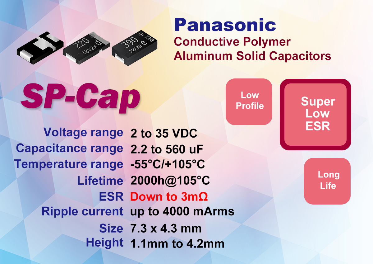 Panasonic SP-Cap Conductive Polymer